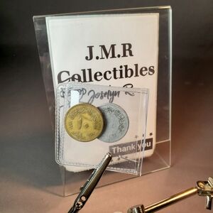 Circulated egyptian 10 milliemes coin set of 2 Aluminium & Aluminium bronze